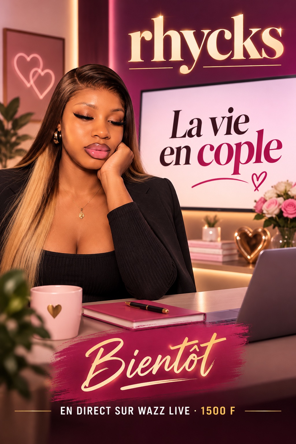 Affiche : rhycks — La vie en cople